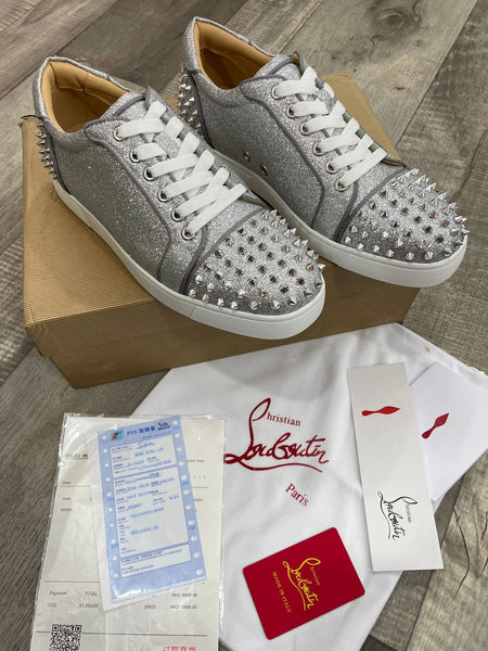 Imported Glitter Design Sneaker With Spike – Yard of Deals