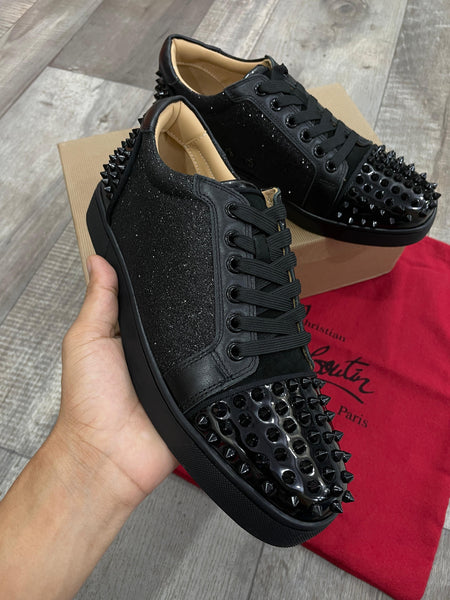 Premium Spike Low Top Sneaker With Glitter  Design