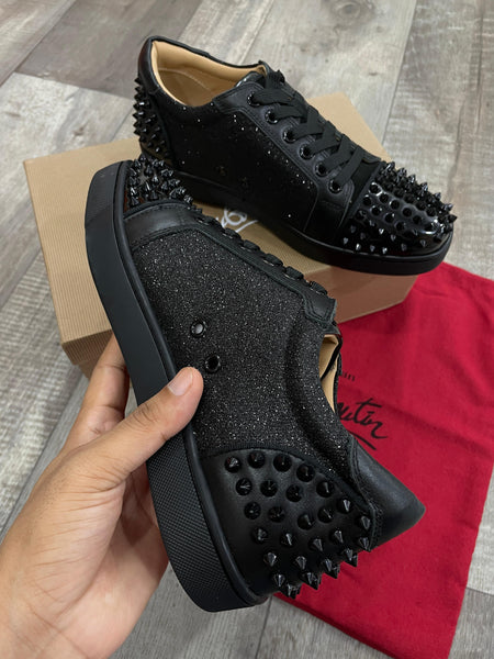 Premium Spike Low Top Sneaker With Glitter  Design