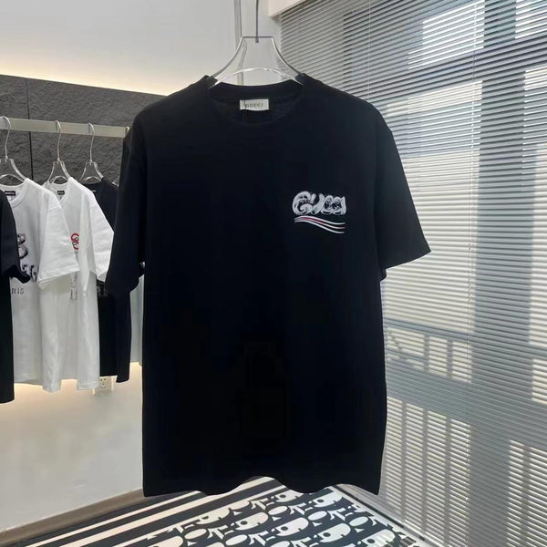 Premium Drop Shoulder T-shirt With Logo