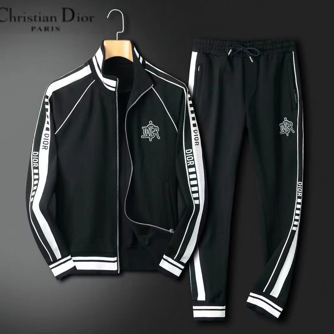 Men’s Luxury Tracksuit with Initial Logo