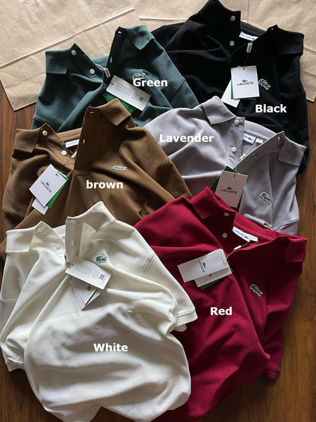 Imported & Exclusive Patched  Croc Logo Polo T-shirt