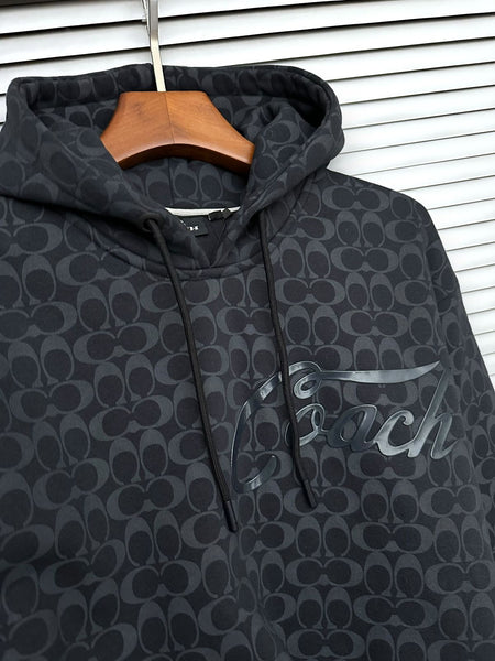 Branded Signature Full Sleeve Relaxed  Fit Hoodie