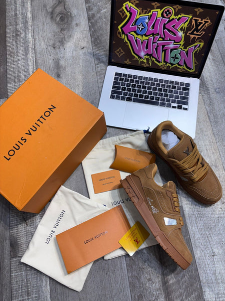 Premium Tan Sneakers with Signature Embellishments