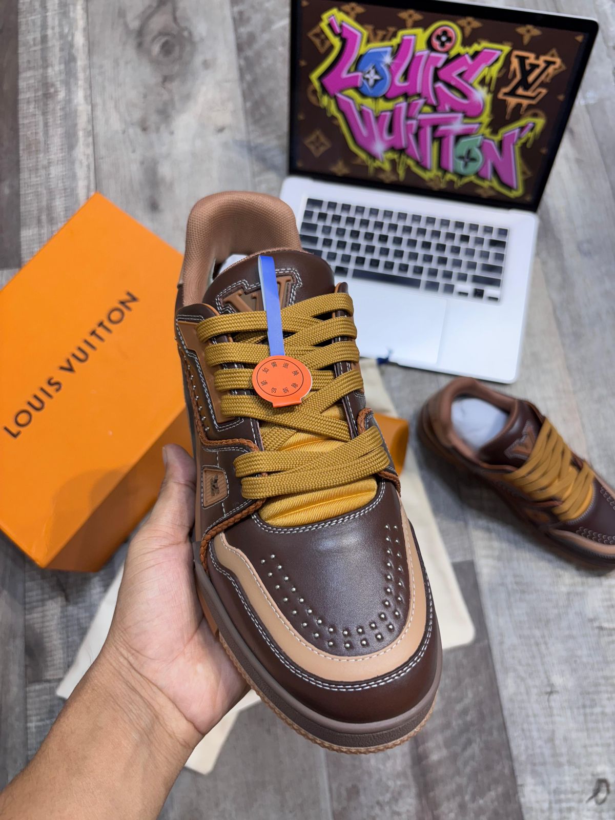 Premium Brown Trainer Sneaker