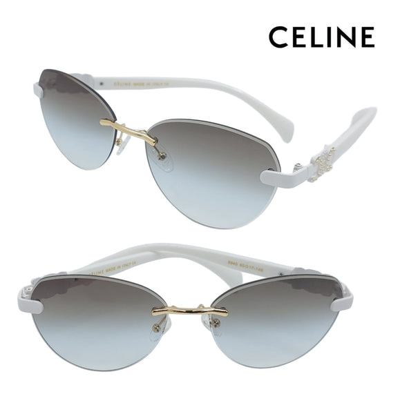 Designer Gradient Oval Sunglasses