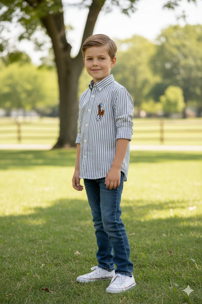 Premium Big Pony Cotton Shirt