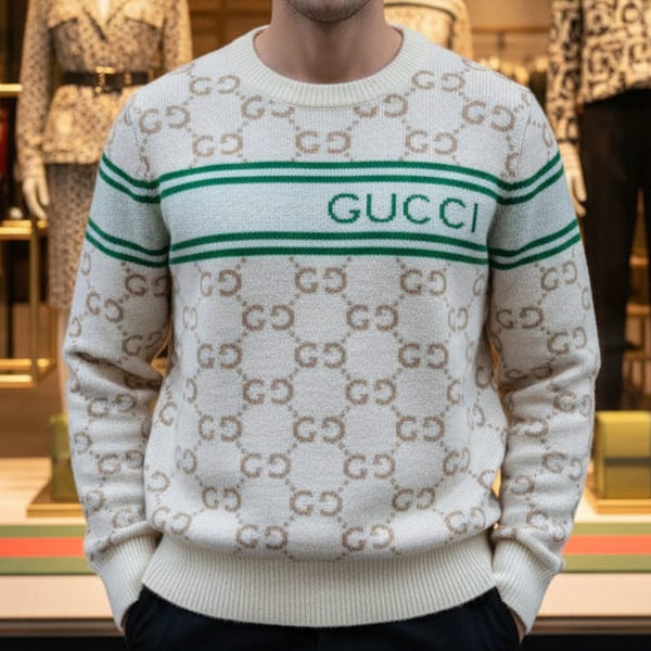 Premium GG Monogram  Pullover  For Men