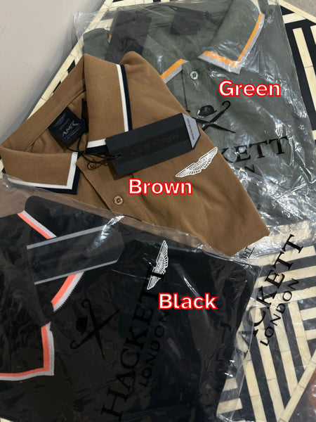 Premium  Classic Polo Shirt with Contrast Tipping