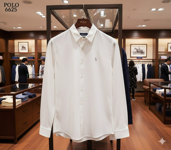 Premium Formal Embroidery Logo Luxury Shirt Collection