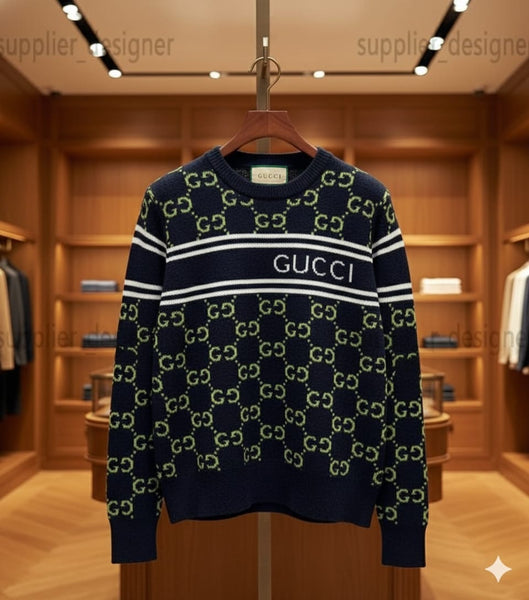 Luxury GG Monogram  Pullover  For Men