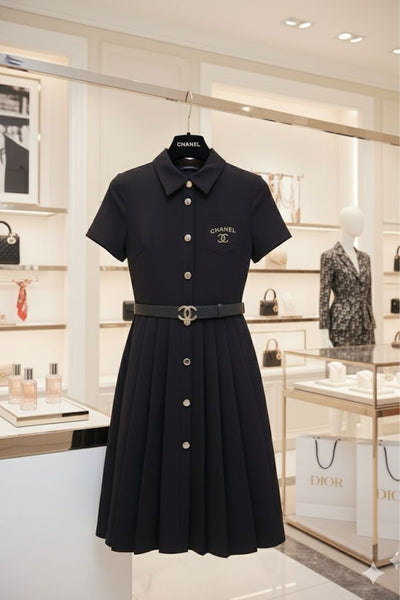 Exclusive & Branded Classic   A-line Collar Dress