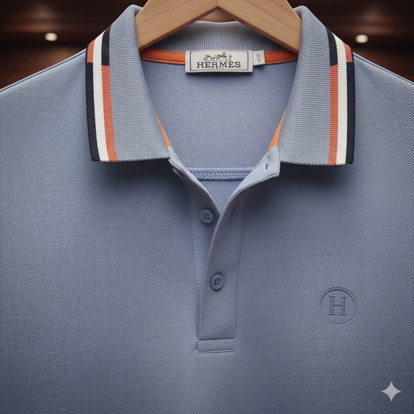 Premium Solid Cotton Polo T-shirt