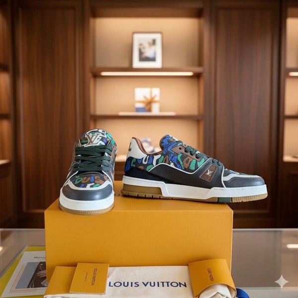 Limited Edition Camouflage Trainers Sneakers