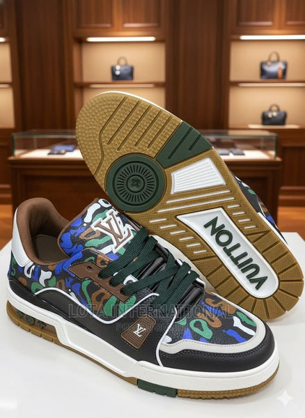 Limited Edition Camouflage Trainers Sneakers