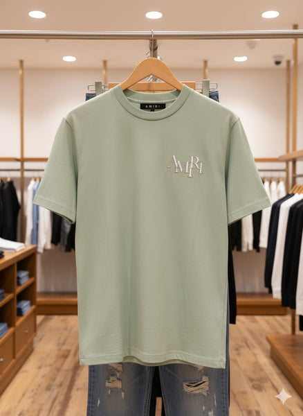 Men's Staggered Logo Drop Shoulder T-Shirt