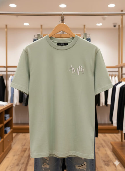 Men's Staggered Logo Drop Shoulder T-Shirt