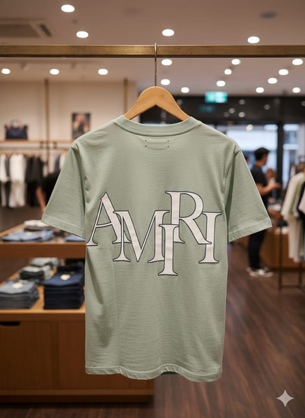 Men's Staggered Logo Drop Shoulder T-Shirt