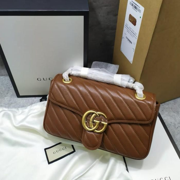 Luxury Mini Marmont Leather Sling bag