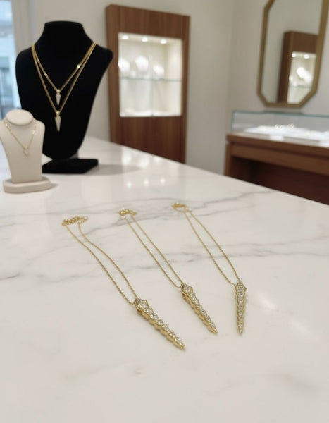 Premium Serpenti-Inspired Gold Necklace & Earrings Set