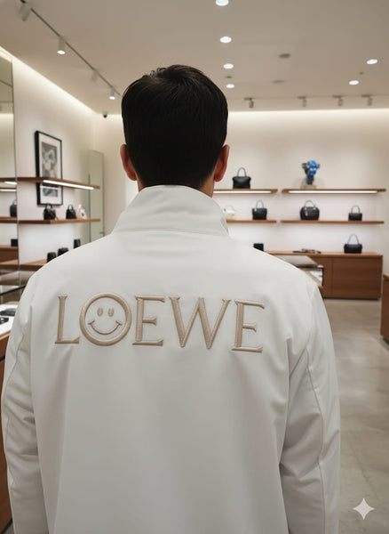 Premium New Edition White Zip-Up Jacket