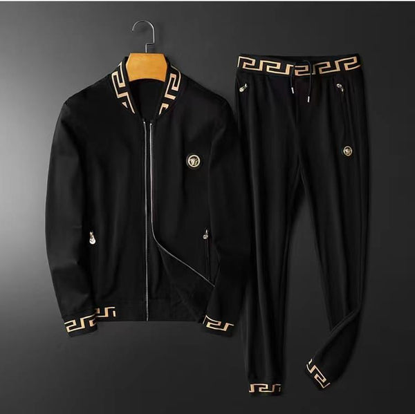 Premium Medusa  Initial  Logo  Tracksuit