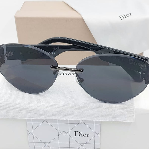 Luxel Monogram-Temple Shadow Lens Sunglasses