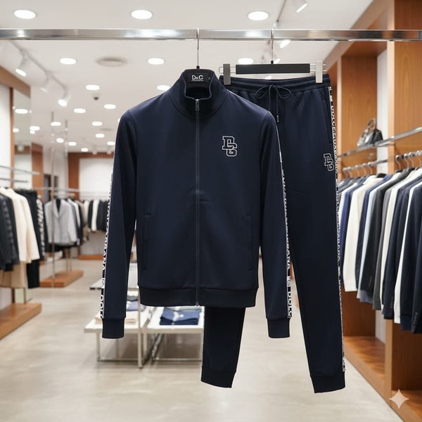 Premium Black Logo Track Suit Stylish & Comfortable