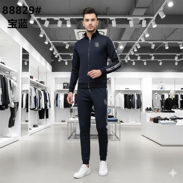 Premium Black Logo Track Suit Stylish & Comfortable