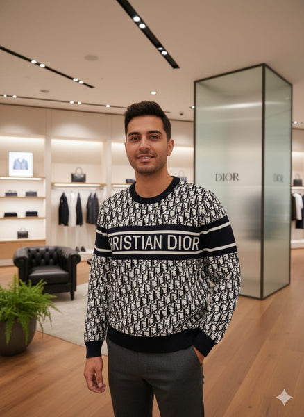 Imported Stylish Logo Sweater for Men