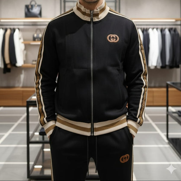 Premium   Pached Logo Embellished  Track-Set