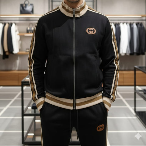 Premium   Pached Logo Embellished  Track-Set