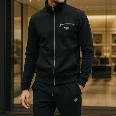 Sleek Design Logo Initial Track-Set