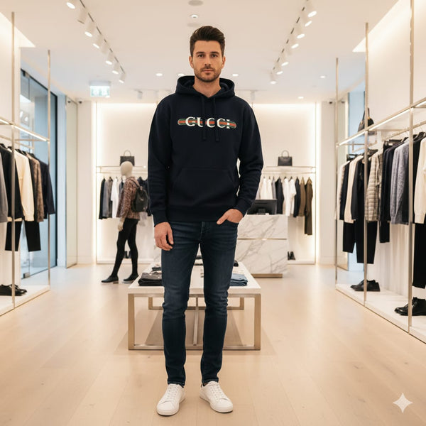 Elegant and Stylish  Printed Hooded Sweatshirt