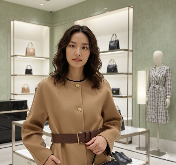 Premium Beige Color Coat for Women