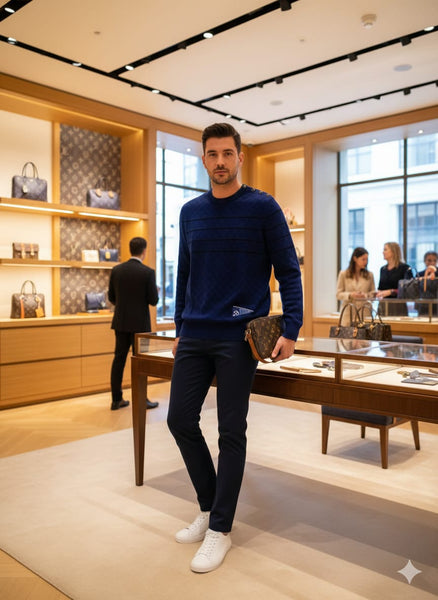 Damier Stripes Jumper