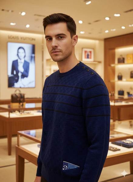 Damier Stripes Jumper