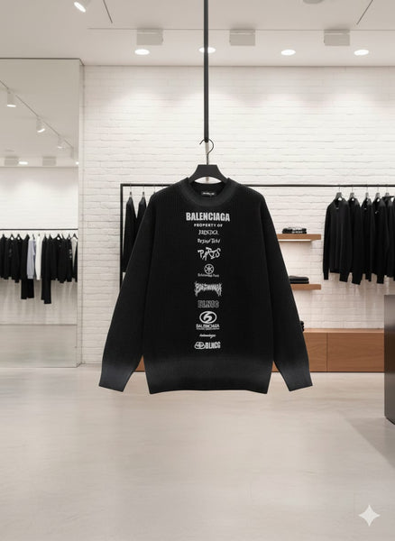 Luxury Men Pullover With Brand Signature