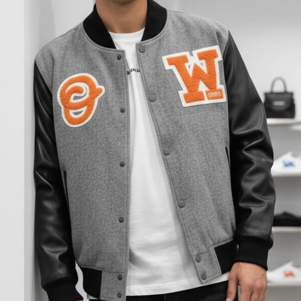 Logo-Patch Varsity Jacket