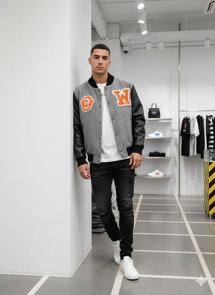 Logo-Patch Varsity Jacket