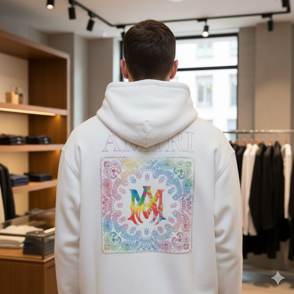 Rainbow Bandana Logo Hoodie Sweatshirt