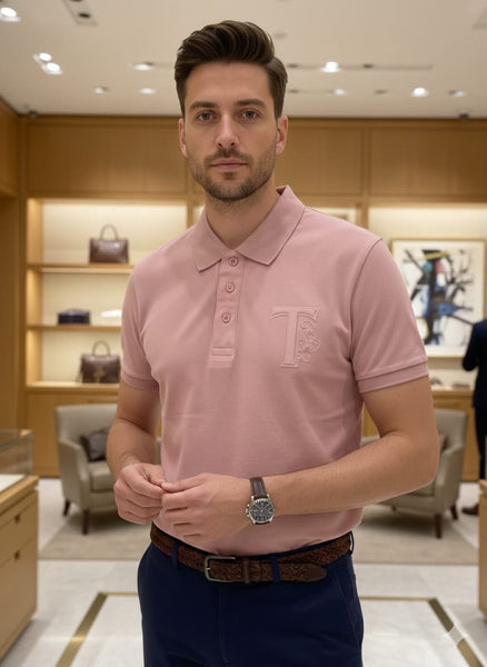 Men’s Classic  Polo T-Shirt Short Sleeve Casual Wear