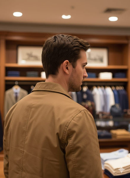 Branded Premium Zip-Up Brown Jacket