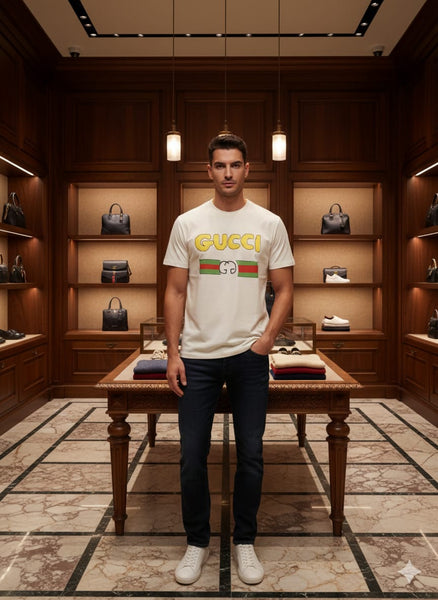 Premium Quality Printed Drop Shoulder T-shirt