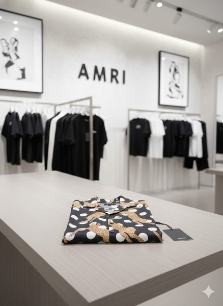 Premium Leopard Polka Dots Bowling Shirt