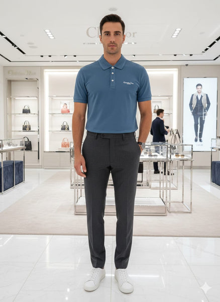 Premium Embroidery  Brand Signature T-Shirt