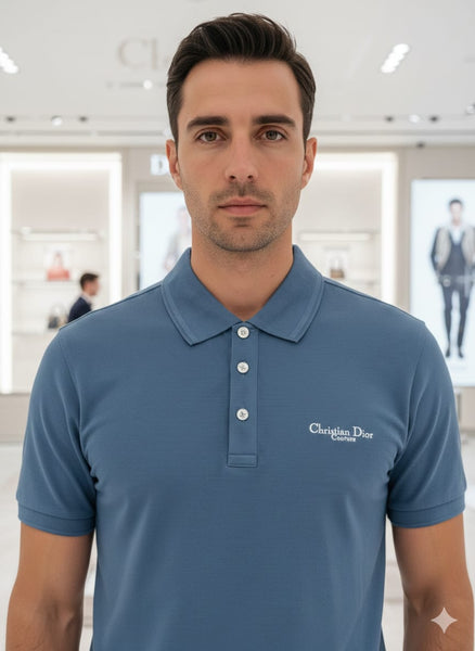 Premium Embroidery  Brand Signature T-Shirt