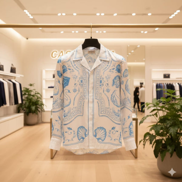 Premium Graphic-Print Full Sleeve  shirt