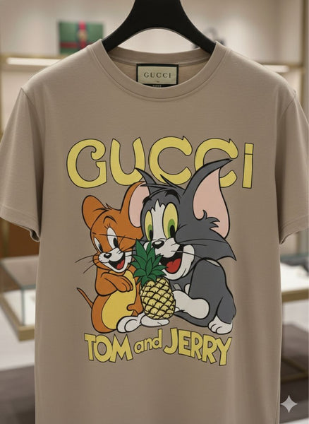 Luxury Brand Cartoon Graphic Women’s T-Shirt