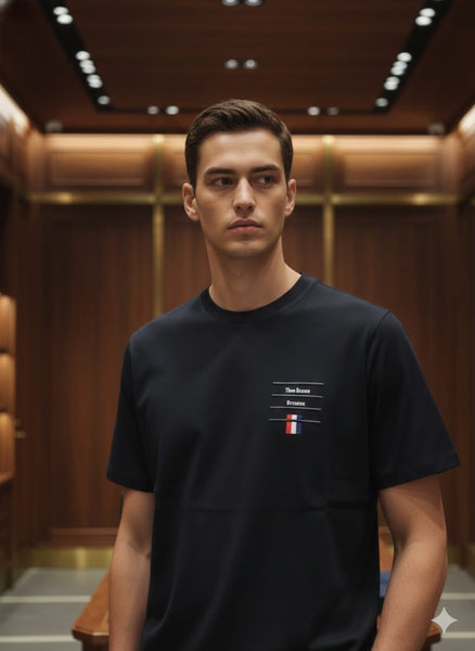 Premium Quality Regular Fit With Logo T-shirt